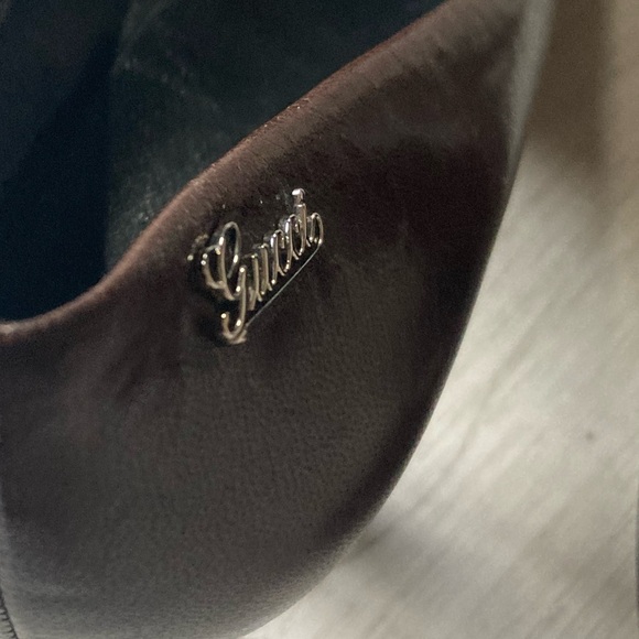 Gucci - used - BROWN LEATHER - size 41 - 10.5. - Picture 8 of 16
